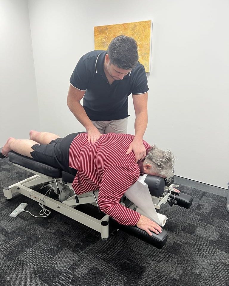 Chiropractic care inside the Baseline Chiro clinic
